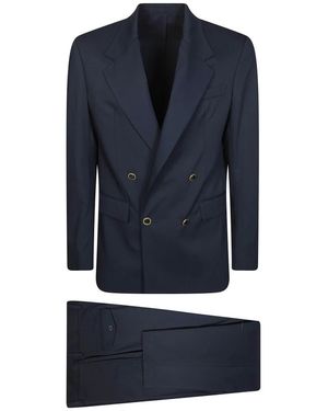 MARSĒM Double Breasted Suits - Blue