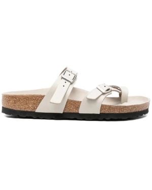 Birkenstock Sliders - White