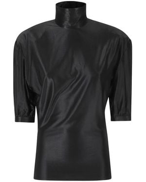 Rabanne Overhemden ,Zwart ,Blouses
