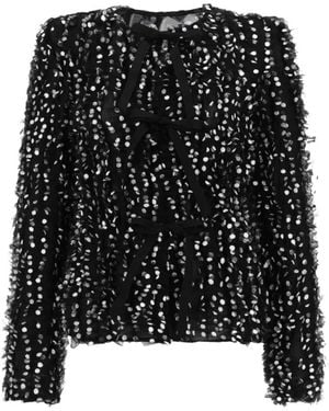 Nina Ricci Tweed Jackets - Nero