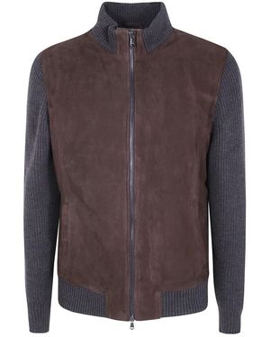 Barba Napoli Jassen ,Bruin ,Leather Jassen