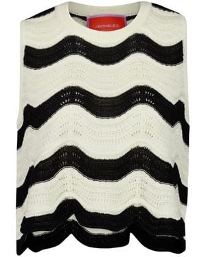 La DoubleJ Round-Neck Knitwear - Black