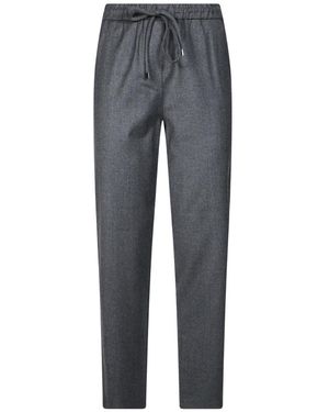 Antonelli Broeken ,Grijs ,Wol Taralluccio Joggingbroek Van Wol