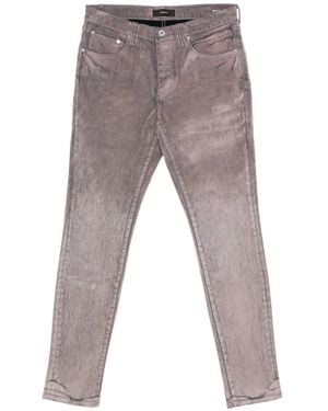 Purple Brand Stretch-Baumwoll-Klassiker Jeans - Grau