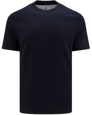 Brunello Cucinelli T-Shirts - Blue