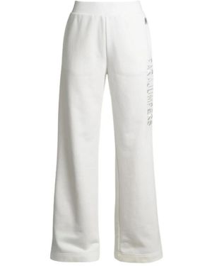 Parajumpers Broeken ,Wit ,Katoen Alhambra Joggingbroek