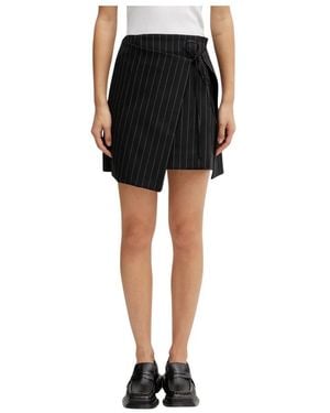 Sportmax Spxfatti Mini Rok - Zwart