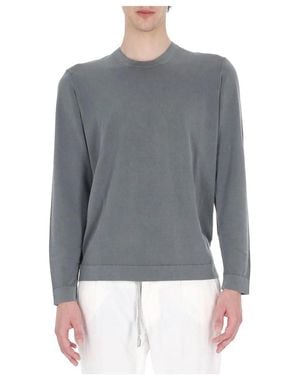 Drumohr Long Sleeve Tops - Grey