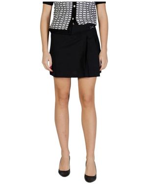 ONLY Rokken ,Zwart ,Polyester Polyester Rok Met Ritssluiting