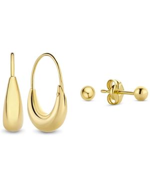 Isabel Bernard Cadeau D'Isabel Geschenkset Met Zirkonia - Metallic