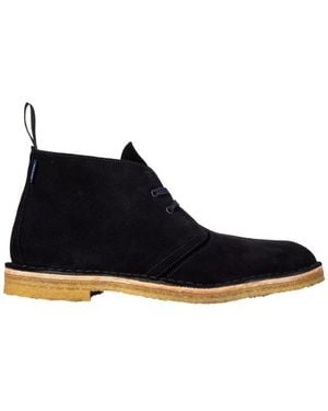 Paul Smith Lace-Up Boots - Blue