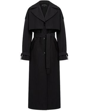 Dondup Trench Coats - Negro