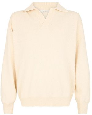 Roberto Collina V-Neck Knitwear - White