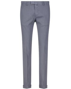 BRIGLIA Slim-Fit Trousers - Blauw