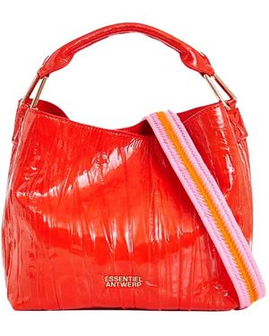 Essentiel Antwerp Cross Body Bags - Rojo