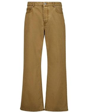 Ami Paris Flare Jeans - Natural