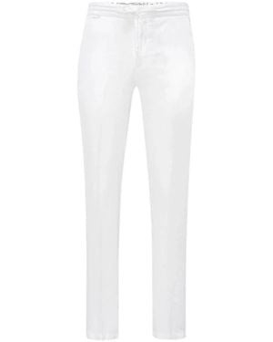 04651/ A trip in a bag Slim-Fit Pants - White