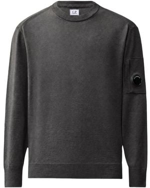 C.P. Company Round-Neck Knitwear - Gris