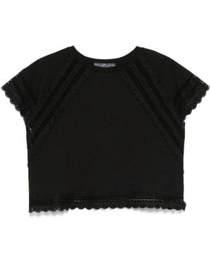 Ermanno Scervino T-Shirts - Black