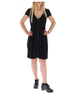ARMANI EXCHANGE Short Dresses - Black