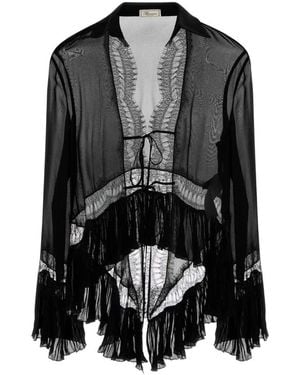 Blumarine Capes - Black