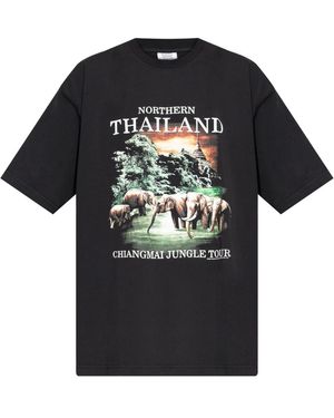 Vetements T-Shirts - Black