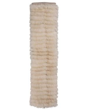 Agnona Winter Scarves - Natural