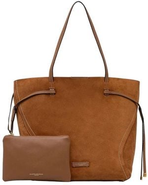 Gianni Chiarini Tassen ,Bruin ,Leer Violette Tote
