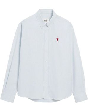 Ami Paris Formal Shirts - White