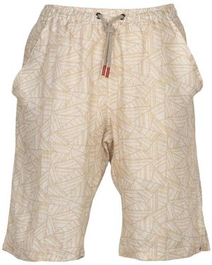 Kiton Casual Shorts - Natural