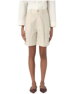 Woolrich Casual Shorts - Natural