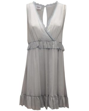 Dondup Short Dresses - Grey