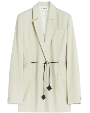 Lanvin Blazers - White