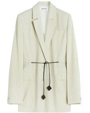 Lanvin Blazers - White