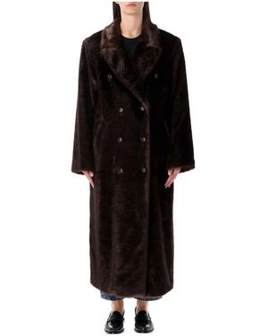 Stand Studio Double-Breasted Coats - Zwart