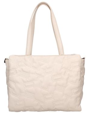 Custoline Gesteppte Schultertasche - Natur