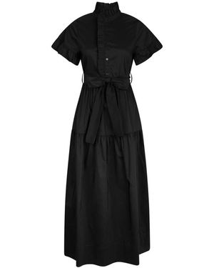 Neo Noir Shirt Dresses - Nero