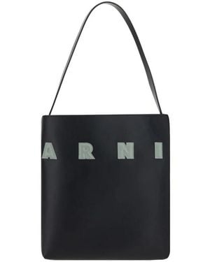 Marni Tote Bags - Black