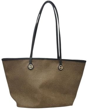 Borbonese Tassen ,Borsa Shopping Medium - Bruin