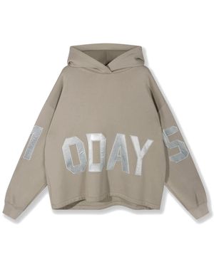 10Days The Statement Logo Hoodie - Grijs