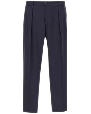 BRIGLIA Suit Trousers - Blue