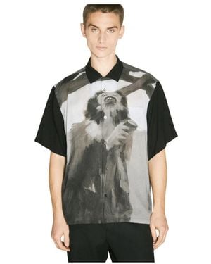 Undercover Short Sleeve Shirts - Black