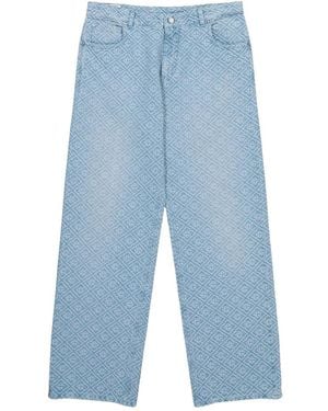 CASABLANCA Straight Jeans - Azul