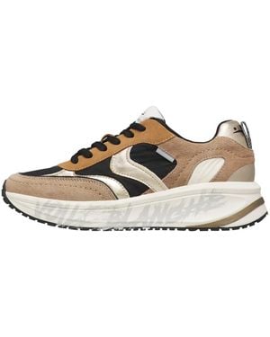 Voile Blanche Schoenen ,Veelkleurig ,Leer Club 124 Sneaker - Bruin