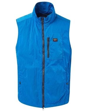 Paul & Shark Vests - Azul