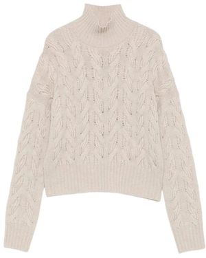 Max Mara Turtlenecks - Natural