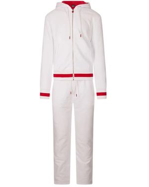 Kiton Tuta Jogging - Wit