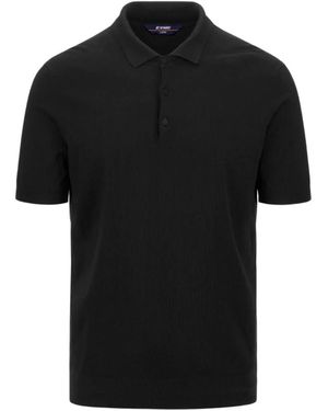 K-Way Polo Shirts - Nero