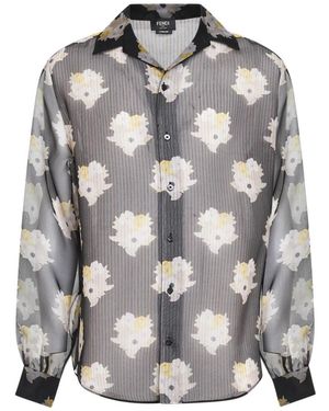 Fendi Casual Shirts - Grey