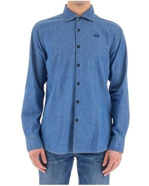 La Martina Denim Shirts - Blue